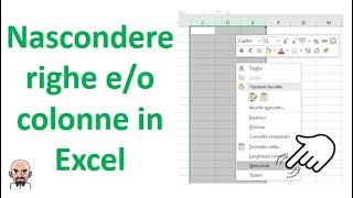 Come nascondere righe eo colonne in Excel [upl. by Essam477]