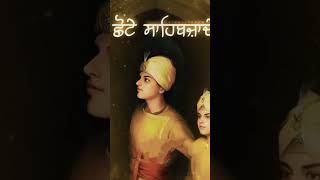 chotte sahibzaade chote sahibzade di shaheedi chote sahibzade song chote sahibzade [upl. by Norvin]