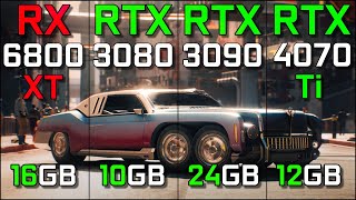 RX 6800XT vs RTX 3080 vs RTX 3090 vs RTX 4070Ti  Test in 10 Games at 4K  Ultimate Comparison [upl. by Notwal322]