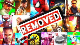 Top 10 Banned Gameloft Games from Play Store [upl. by Sollars672]