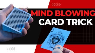 MIND BLOWING CARD TRICK TUTORIAL [upl. by Ajroj]