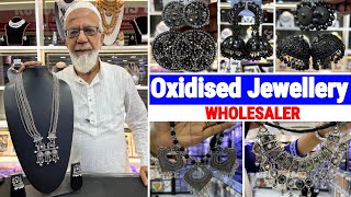 Oxidised Jewellery Wholesale Market in kolkata  Oxidised Jewellery Wholesaler [upl. by Ewald]