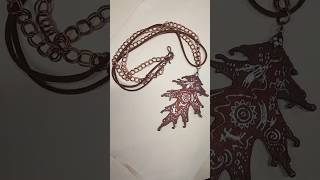 Подвеска quotПетроглифыquot diy бижутерия art handmade украшения jewelry [upl. by Rafat]