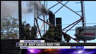 500 pound body leads to fire at cremation plant [upl. by Paulson]