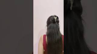 Easy Claw Clip Hairstyle hairstyle viralvideo hairtutorial trending shorts ashortadayytshort [upl. by Lambart]