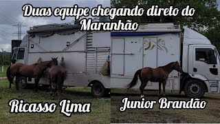 2 EQUIPE DO MARANHÃO CHEGANDO PRA ETAPA DO BETVIP PORTAL ARENA JAMPA JUNIOR BRANDÃO E RICASSO [upl. by Lyon]