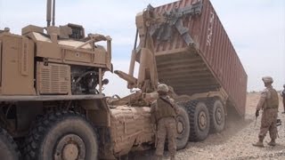 US Marines  Combat Logistics Patrol [upl. by Berlauda]