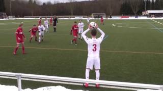 U14 Jhg2003 1 FSV Mainz 05  1 FC Köln 33 Testspiel in Eisbachtal 04022017 [upl. by Ijies]