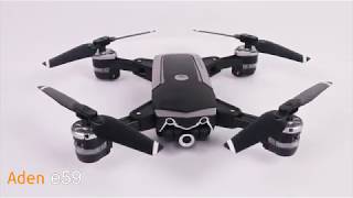 Aden E59 Drone 5MP Kamera ve 1080p Video  Tanıtım Videosu [upl. by Yrrac]