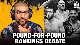 Ariel and team in heated P4P debate  The Ariel Helwani Show [upl. by Ellerehc]