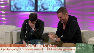 Kasza Tibi és Király Viktor egy alkalommal párt cserélt  20150223  tv2humokka [upl. by Eihpos]