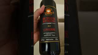 Brunello Montalcino safra 2015 redondono decanter fica complexowine [upl. by Fenelia]