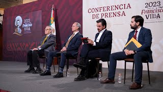 Conferencia de prensa matutina desde Palacio Nacional Martes 25 de abril 2023  Presidente AMLO [upl. by Yrojram]