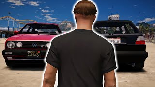 GTA 5 RP A ZERO EN HARDCORE  2 On achète quoi comme première voiture les frères [upl. by Arrotal]