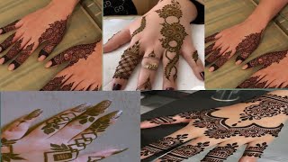 latest Mehndi designs  hands ampfeet Mehndi designs [upl. by Gwenore]