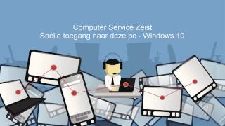 Snelle toegang naar deze pc  windows 10 [upl. by Einnol]