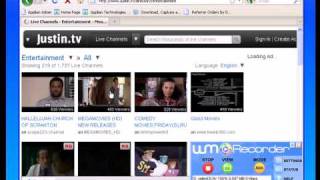 How to Install WM Recorder 14 and DownloadCaptureSaveRipRecord Streaming Video on JustinTV [upl. by Weatherley]