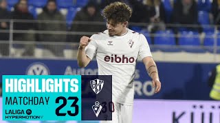 Resumen de SD Huesca vs SD Eibar 23 [upl. by Monda]