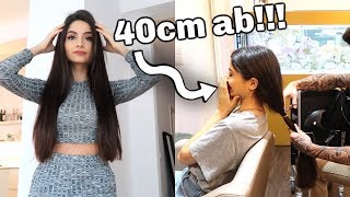 40cm HAARE AB  Reaktion von Freund  IschtarsLife [upl. by Peyton]