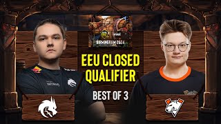 Full Game Team Spirit vs Virtus Pro Game 3 BO3  ESL One Birmingham EEU Closed Qualifiers [upl. by Iorgos]