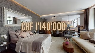 In einer 1140000 CHF luxuriösen amp modernen LoftWohnung in der Stadt Zürich  Luxury Real Estate [upl. by Celestia]