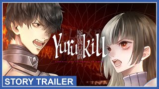 Yurukill The Calumniation Games  Story Trailer Nintendo Switch PS4 PS5 [upl. by Lerraf]