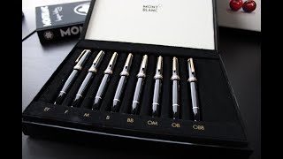 Montblanc Nib Selection Box  Discover the Perfect Fountain Pen Nib [upl. by Willa265]