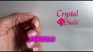 Elasty Hardener Gel Crystal Nails [upl. by Esidnak657]