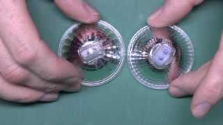 Halogen Downlight Lamps  Dichroic vs Aluminium Reflectors [upl. by Otinauj351]