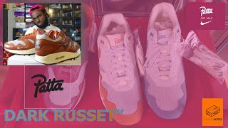 PATTA NIKE AIR MAX 1 DARK RUSSET REVIEW [upl. by Nimaynib111]