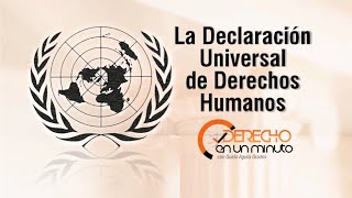 La Declaración Universal de Derechos Humanos en un minuto  DE1M  28 [upl. by Aniham]