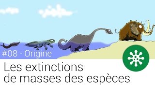 LES EXTINCTIONS MASSIVES DES ESPÈCES   Origine [upl. by Atcliffe]