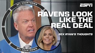 💨 REALLY VROOM 😂 Rex Ryan pinpoints Texans’ mistake against Lamar Jackson  NFL Countdown [upl. by Brunhilde812]