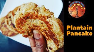 🍌Galette De Banane Plantain  Plantain Pancakes  Recette De banane Plantain🍌 [upl. by Analihp]