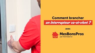 Comment brancher un interrupteur vaetvient   Le Tuto Maison Relax [upl. by Zared806]