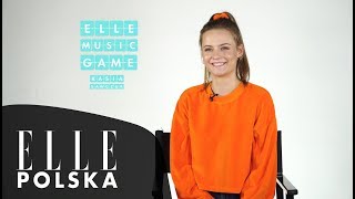 Kasia Sawczuk śpiewa Arianę Grande Dawida Podsiadłę i swój debiutancki singiel ELLE Music Game [upl. by Nnuahs242]