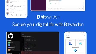 Bitwarden Password Security At work at home on the go [upl. by Nivloc]