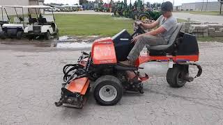 Jacobsen TriKing 1900D lawn mower for sale at auction  bidding closes September 4 2019 [upl. by Bertila]