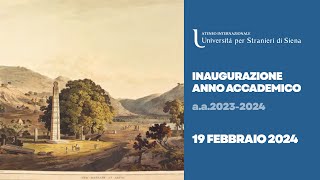 Inaugurazione Anno Accademico 20232024 [upl. by Eeresid]