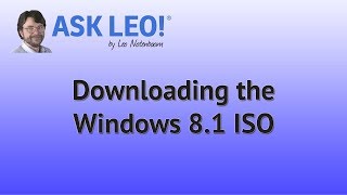 Downloading a Windows 81 ISO [upl. by Jaella457]