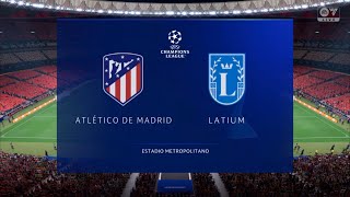 EA FC 24 PS4 Atletico Madrid VS Lazio  UEFA Champions League  Group Stage  Gameplay PS4 [upl. by Jessie531]