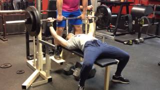 275lb Bench Press Sets [upl. by Annodam]