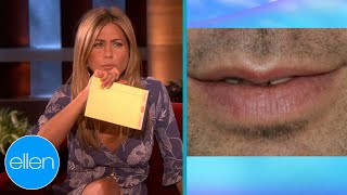 Jennifer Aniston Never Forgets a Kiss Season 7  Ellen [upl. by Cordi]