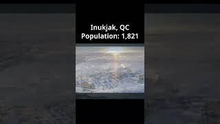 Random Canadian towns Inukjak QC shorts shortsfeed canada [upl. by Dahsraf]