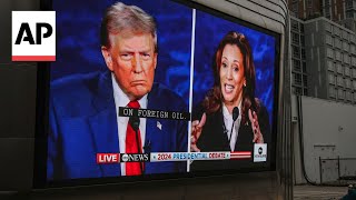 Who won the debate US voters react to Trump and Harris performances [upl. by Alcus746]