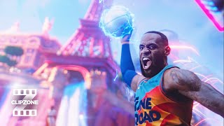 Space Jam A New Legacy  Lebrons Second Half Comeback  Clipzone Comedy Callbacks [upl. by Vachel]