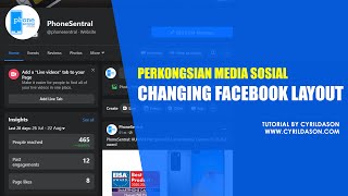 How to change Facebook Layout [upl. by Ailiec]