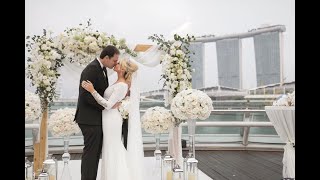 The most beautiful wedding in Singapore [upl. by Snave]