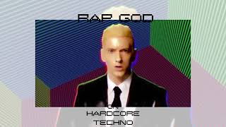 Eminem  Rap God hardcore techno [upl. by Diannne134]