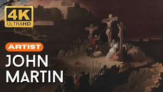 Experience The Stunning Art Of John Martin With Soothing Ambient Sounds [upl. by Nnylirehs]